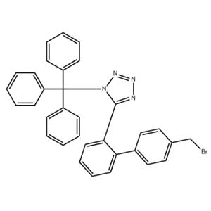 5-(4'-Bromomethyl-1,1'-biphenyl-2-yl)-1-triphenylmethyl-1H-tetrazole