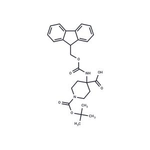 4-(9H-fluoren-9-ylmethoxycarbonylamino)-piperidine-1,4-dicarboxylic acid mono-tert-butyl ester