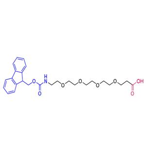 1-(9H-fluoren-9-yl)-3-oxo-2,7,10,13,16-pentaoxa-4-azanonadecan-19-oic acid