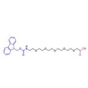 1-(9H-fluoren-9-yl)-3-oxo-2,7,10,13,16,19-hexaoxa-4-azahenicosan-21-oic acid