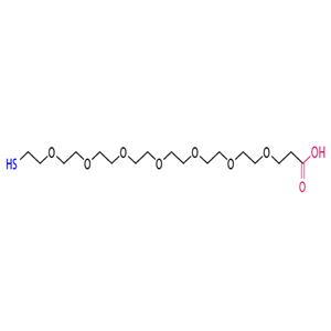 1-mercapto-3,6,9,12,15,18,21-heptaoxatetracosan-24-oic acid