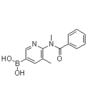 [6-(Benzoylmethylamino)-5-methyl-3-pyridinyl]boronic acid