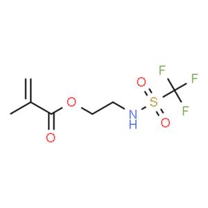 2-Propenoic acid, 2-Methyl-, 2-[[(trifluoromethyl)sulfonyl]amino]ethyl ester