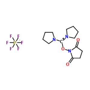Dipyrrolidino(N-succinimidyloxy)carbenium hexafluorophosphate