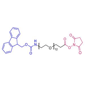 O-[2-(Fmoc-amino)-ethyl]-O′-[3-(N-succinimidyloxy)-3-oxopropyl]polyethylene glycol