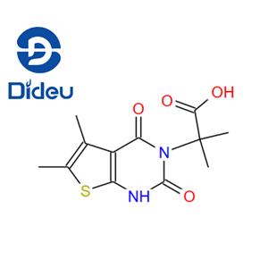 Thieno[2,3-d]pyrimidine-3(2H)-acetic acid, 1,4-dihydro-α,α,5,6-tetramethyl-2,4-dioxo-
