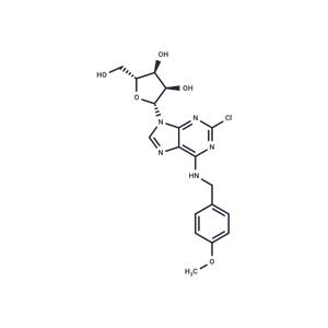 2'-Chloro-N6-(4-methoxy)benzyl ? adenosine