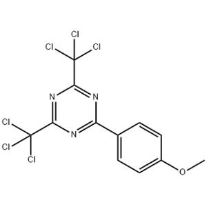 2-(4-Methoxyphenyl)-4,6-bis(trichloromethyl)-1,3,5-triazine