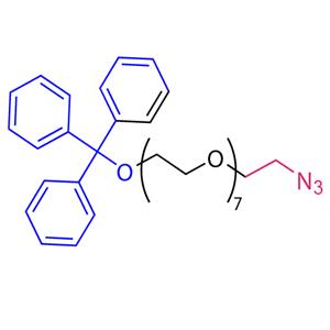 25-azido-1,1,1-triphenyl-2,5,8,11,14,17,20,23-octaoxapentacosane