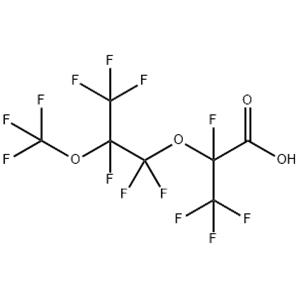 Propanoic acid, 2,3,3,3-tetrafluoro-2-[1,1,2,3,3,3-hexafluoro-2-(trifluoromethoxy)propoxy]-