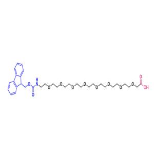 1-(9H-fluoren-9-yl)-3-oxo-2,7,10,13,16,19,22,25,28-nonaoxa-4-azatriacontan-30-oic acid
