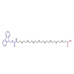 1-(9H-fluoren-9-yl)-3-oxo-2,7,10,13,16,19,22,25,28-nonaoxa-4-azahentriacontan-31-oic acid