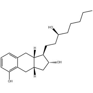 (1R,2R,3aS,9aS)-1-((S)-3-Hydroxyoctyl)-2,3,3a,4,9,9a-hexahydro-1H-cyclopenta[b]naphthalene-2,5-diol