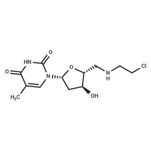 5'-Deoxy-5'-N-(2-chloroethyl)aminothymidine