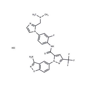 Razaxaban hydrochloride
