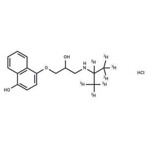 4-Hydroxypropranolol-d7 hydrochloride