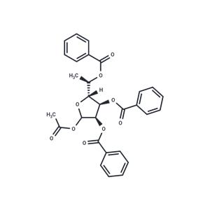 1-O-Acetyl-2,3,5-tri-O-benzoyl-5(R)-C-methyl-D-ribofuranose