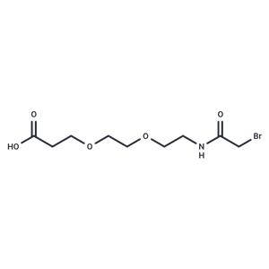 Bromoacetamido-PEG2-C2-acid