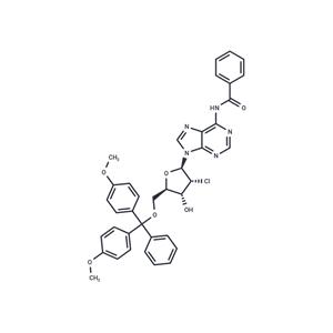 N6-Benzoyl-2'-chloro-5'-O-(4,4'-dimethoxytrityl)-2'-deoxyadenosine