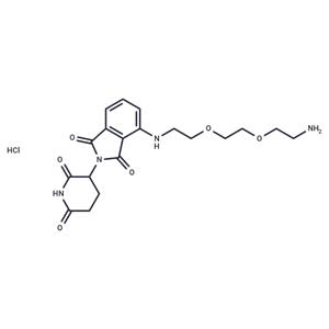 Thalidomide-PEG2-C2-NH2 hydrochloride