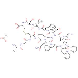 Cyclic somatostatin Acetate