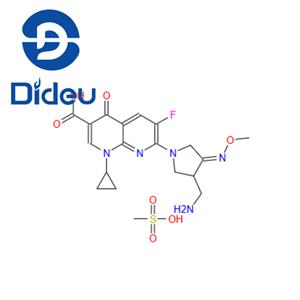 Gemifioxacin mesylate