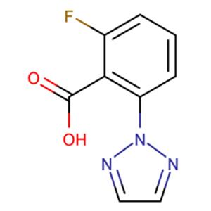 2-Fluoro-6-(2H-1,2,3-triazol-2-yl)benzoic acid