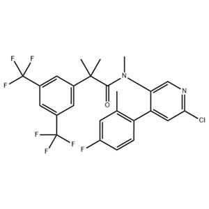 N-[6-Chloro-4-(4-fluoro-2-methylphenyl)-3-pyridinyl]-N,a,a-trimethy