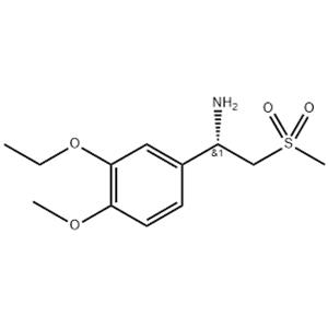 (S)-1-(3-Ethoxy-4-methoxyphenyl)-2-(methylsulfonyl)ethanamine