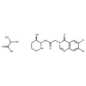 HALOFUGINONE LACTATE