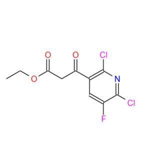 Ethyl 2,6-dichloro-5-fluoro-pyridine-3-acetoacetate