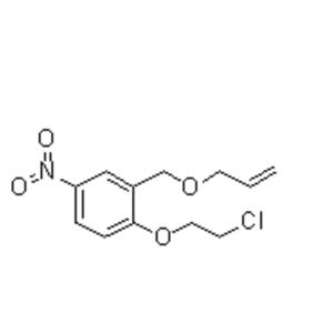2-(Allyloxymethyl)-1-(2-chloroethoxy)-4-nitrobenzene