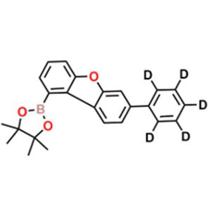 4,4,5,5-tetramethyl-2-(7-(phenyl-d5)dibenzo[b,d]furan-1-yl)-1,3,2-dioxaborolane