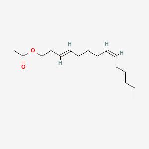 (E,Z)-3,8-Tetradecadien-1-ol acetate