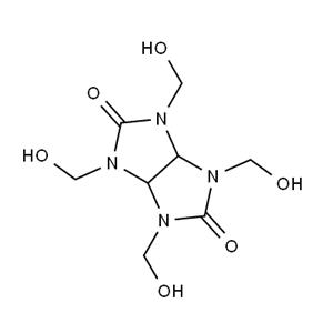 1,3,4,6-tetrakis(hydroxymethyl)-3a,6a-dihydroimidazo[4,5-d]imidazole-2,5-dione