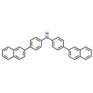 4-(2-Naphthalenyl)-N-[4-(2-naphthalenyl)phenyl]-benzeneamine