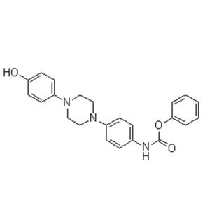 [4-[4-(4-Hydroxyphenyl)-1-piperazinyl]phenyl]carbamic acid phenyl ester