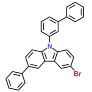 9-[1,1'-Biphenyl]-3-yl-3-bromo-6-phenyl-9H-carbazole