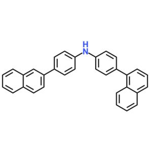 4-(1-Naphthalenyl)-N-[4-(2-naphthalenyl)phenyl]benzenamine