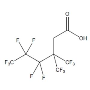 4.4,5,5.6,6,6-heptafluoro-3,3-bis(trifluoromethyl)hexanoic acid;  Perfluoro-t-hexyl acetic acid