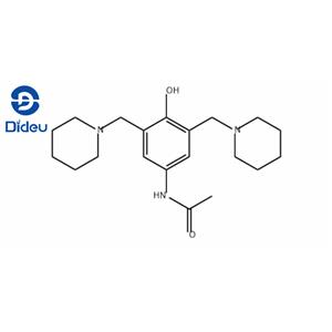 Acetamide, N-[4-hydroxy-3,5-bis(1-piperidinylmethyl)phenyl]-