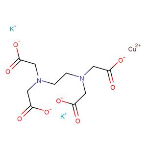 Dipotassium [[N,N'-ethylenebis[N-(carboxymethyl)glycinato]](4-)-N,N',O,O',ON,ON']cuprate(2-)