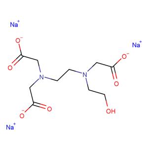 N-(2-HYDROXYETHYL)ETHYLENEDIAMINE-N,N',N'-TRIACETIC ACID TRISODIUM SALT