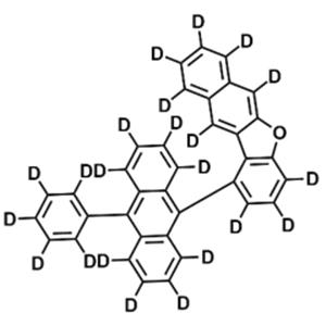 1-[10-(Phenyl-2,3,4,5,6-d5)-9-anthracenyl-1,2,3,4,5,6,7,8-d8]benzo[b]naphtho[2,3-d]furan-2,3,4,6,7,8,9,10,11-d9