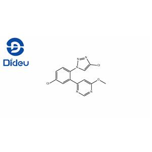 Pyrimidine, 4-[5-chloro-2-(4-chloro-1H-1,2,3-triazol-1-yl)phenyl]-6-methoxy-