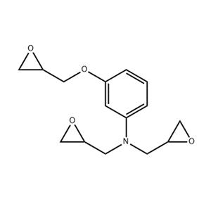 m-(2,3-epoxypropoxy)-N,N-bis(2,3-epoxypropyl)aniline