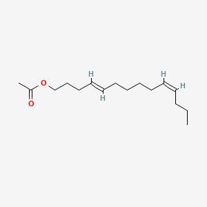 (E,Z)-4,10-Tetradecadienyl acetate