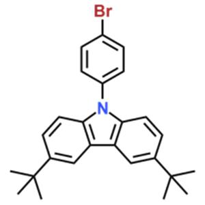 9-(4-Bromophenyl)-3,6-ditert-butylcarbazole