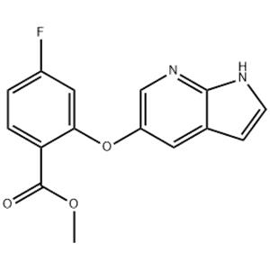 Methyl 4-Fluoro-2-{1H-pyrrolo[2,3-b]pyridin-5-yloxy}benzoate