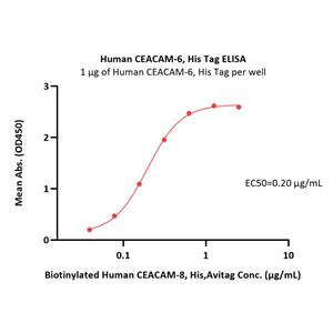 Human CEACAM-6 / CD66c Protein